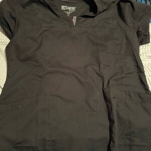 Grey's Anatomy Charcoal Scrub Top